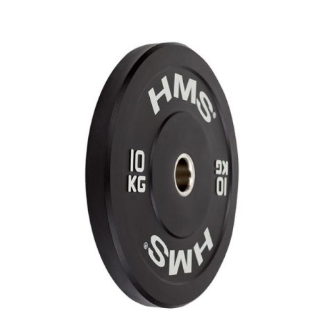Talerz olimpijski HMS BLACK BUMPER 10 kg BBR10 N/A Talerz olimpijski HMS BLACK BUMPER 10 kg BBR10 N/A
