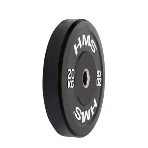 Talerz olimpijski HMS BLACK BUMPER 20 kg BBR20 N/A Talerz olimpijski HMS BLACK BUMPER 20 kg BBR20 N/A