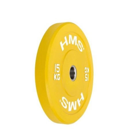 Talerz olimpijski HMS YELLOW BUMPER 15 kg CBR15 N/A Talerz olimpijski HMS YELLOW BUMPER 15 kg CBR15 N/A