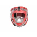 Kask bokserski Masters z maską KSSPU-M (WAKO APPROVED) 02119891-M02 czerwony+M