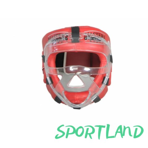 Kask bokserski Masters z maską KSSPU-M (WAKO APPROVED) 02119891-M02 czerwony+M Kask bokserski Masters z maską KSSPU-M (WAKO APPROVED) 02119891-M02 czerwony+M