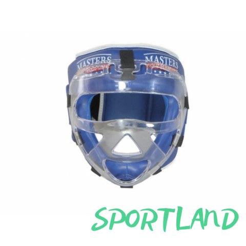 Kask bokserski Masters z maską KSSPU-M (WAKO APPROVED) 02119891-M02 czerwony+M Kask bokserski Masters z maską KSSPU-M (WAKO APPROVED) 02119891-M02 czerwony+M