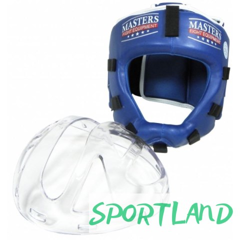 Kask bokserski Masters z maską KSSPU-M (WAKO APPROVED) 02119891-M02 czerwony+M Kask bokserski Masters z maską KSSPU-M (WAKO APPROVED) 02119891-M02 czerwony+M