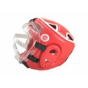 Kask bokserski Masters z maską KSSPU-M (WAKO APPROVED) 02119891-M02 czerwony+M