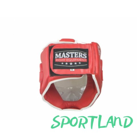 Kask bokserski Masters z maską KSSPU-M (WAKO APPROVED) 02119891-M02 czerwony+M Kask bokserski Masters z maską KSSPU-M (WAKO APPROVED) 02119891-M02 czerwony+M