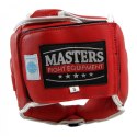 Kask bokserski Masters z maską KSSPU-M (WAKO APPROVED) 02119891-M02 czerwony+M