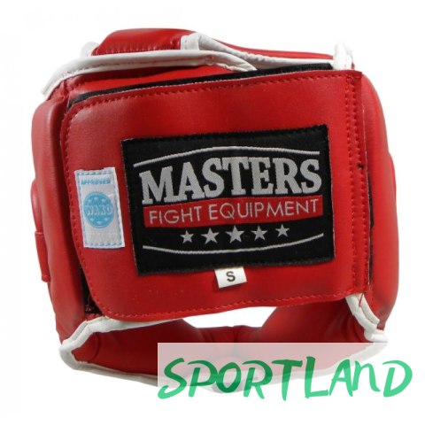 Kask bokserski Masters z maską KSSPU-M (WAKO APPROVED) 02119891-M02 czerwony+M Kask bokserski Masters z maską KSSPU-M (WAKO APPROVED) 02119891-M02 czerwony+M