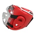 Kask bokserski Masters z maską KSSPU-M (WAKO APPROVED) 02119891-M02 czerwony+M