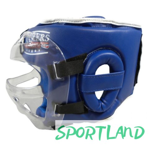 Kask bokserski Masters z maską KSSPU-M (WAKO APPROVED) 02119891-M02 czerwony+M Kask bokserski Masters z maską KSSPU-M (WAKO APPROVED) 02119891-M02 czerwony+M