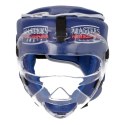 Kask bokserski Masters z maską KSSPU-M (WAKO APPROVED) 02119891-M02 czerwony+M
