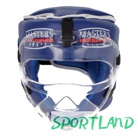Kask bokserski Masters z maską KSSPU-M (WAKO APPROVED) 02119891-M02 czerwony+M Kask bokserski Masters z maską KSSPU-M (WAKO APPROVED) 02119891-M02 czerwony+M