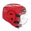 Kask bokserski Masters z maską KSSPU-M (WAKO APPROVED) 02119891-M02 czerwony+M