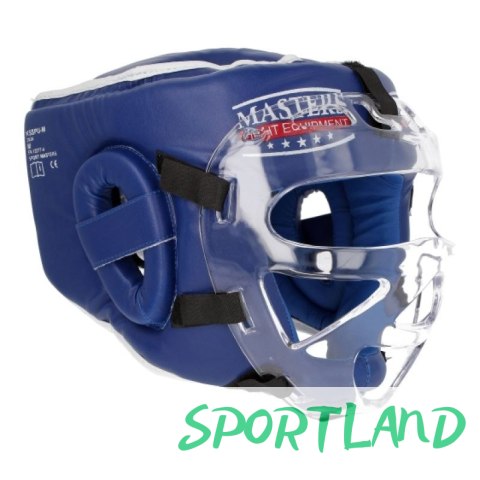 Kask bokserski Masters z maską KSSPU-M (WAKO APPROVED) 02119891-M02 czerwony+M Kask bokserski Masters z maską KSSPU-M (WAKO APPROVED) 02119891-M02 czerwony+M