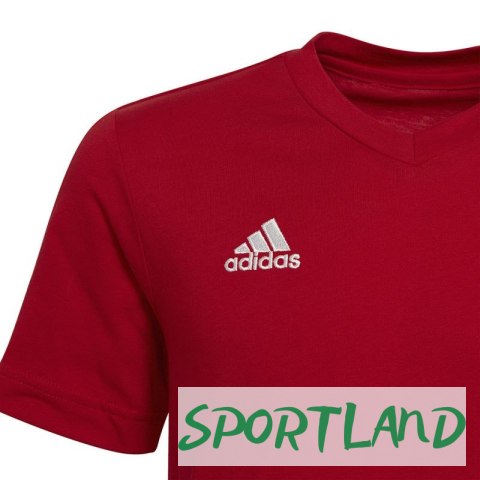 Koszulka adidas Entrada 22 Tee Jr HC0446 116cm Koszulka adidas Entrada 22 Tee Jr HC0446 116cm
