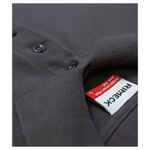 Koszulka polo Rimeck Resist Heavy Polo M MLI-R2001 czarny XL