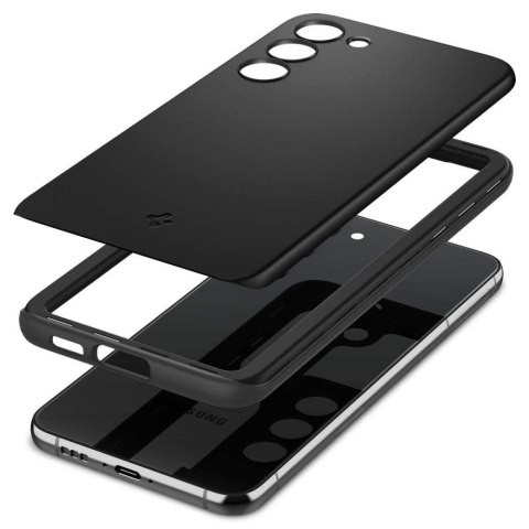 Lekkie i ultra cienkie etui ochronne Samsung GALAXY S23 THIN FIT czarny Lekkie i ultra cienkie etui ochronne Samsung GALAXY S23 THIN FIT czarny