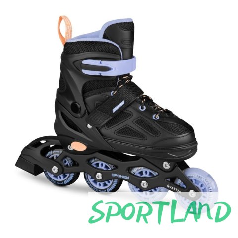 Łyżworolki Spokey Quattro 4IN1 SPK-943428 roz. 30-33BK/VT 30-33 Łyżworolki Spokey Quattro 4IN1 SPK-943428 roz. 30-33BK/VT 30-33