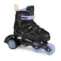 Łyżworolki Spokey Quattro 4IN1 SPK-943430 roz. 34-37 BK/VT 34-37