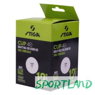 Piłeczki do tenisa stołowego Stiga Ball Cup 12-PACK 92800591804 N/A