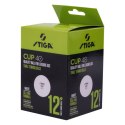 Piłeczki do tenisa stołowego Stiga Ball Cup 12-PACK 92800591804 N/A Piłeczki do tenisa stołowego Stiga Ball Cup 12-PACK 92800591804 N/A