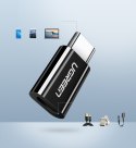 Adapter przejściówka z micro USB na USB-C - czarny