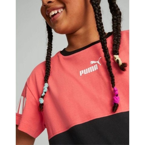 Koszulka Puma Power Colorblock Jr 670204 35 176 Koszulka Puma Power Colorblock Jr 670204 35 176