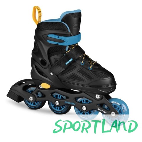 Łyżworolki Spokey Quattro 4IN1 SPK-943434 roz. 38-41 BK/DBL 38-41 Łyżworolki Spokey Quattro 4IN1 SPK-943434 roz. 38-41 BK/DBL 38-41