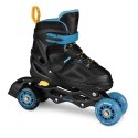 Łyżworolki Spokey Quattro 4IN1 SPK-943434 roz. 38-41 BK/DBL 38-41