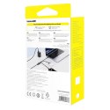 3w1 Kabel przewód Flash Series 3 100W USB-C - 2x USB-C iPhone Lightning 1.5m - czarny