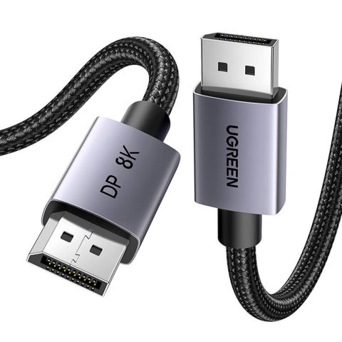 Kabel przewód DisplayPort 1.4 1m - czarny Kabel przewód DisplayPort 1.4 1m - czarny