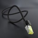Kabel przewód Ethernet sieciowy RJ45 Cat 7 10Gbps 10m - czarny
