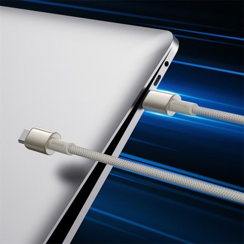 Kabel przewód Tungsten Gold USB-C 100W 2m - złoty Kabel przewód Tungsten Gold USB-C 100W 2m - złoty