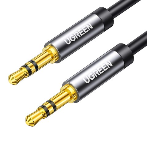 Kabel przewód audio AUX mini jack 3.5mm 3m - czarny Kabel przewód audio AUX mini jack 3.5mm 3m - czarny