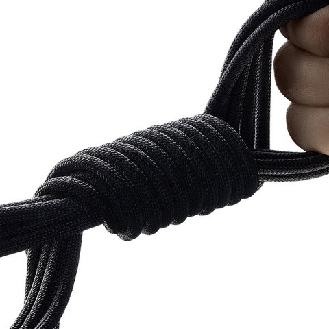 Kabel przewód wytrzymały Flash 2 USB-A - USB-C 100W 1m - czarny Kabel przewód wytrzymały Flash 2 USB-A - USB-C 100W 1m - czarny