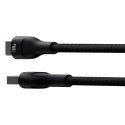 Kabel przewód wytrzymały Flash 2 USB-A - USB-C 100W 1m - czarny