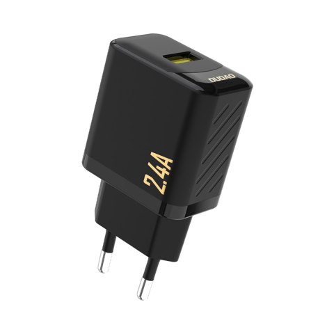 Ładowarka sieciowa 2.4A USB-A - czarna Ładowarka sieciowa 2.4A USB-A - czarna