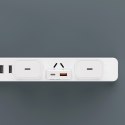 Ładowarka sieciowa GaN 30W USB-A - USB-C z kablem USB-C - biała