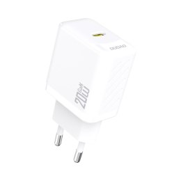 Ładowarka sieciowa PD20W GaN USB-C - biała