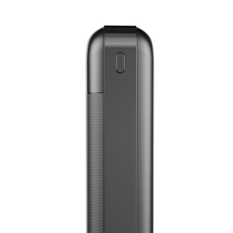 Powerbank K18-1W 10000mAh USB-A / USB-C / Micro USB - czarny Powerbank K18-1W 10000mAh USB-A / USB-C / Micro USB - czarny