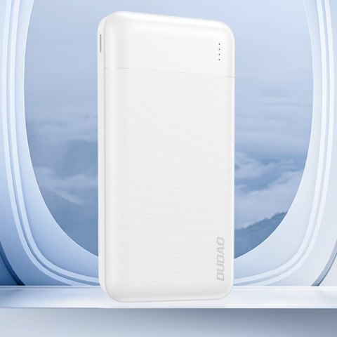 Powerbank K18 Pro 20000mAh USB-A / USB-C / Micro USB - biały Powerbank K18 Pro 20000mAh USB-A / USB-C / Micro USB - biały