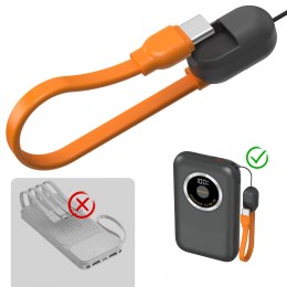 Powerbank K21 Mini 10000mAh 22.5W USB-A / USB-C - szary