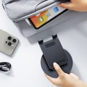 Stojak biurkowy uchwyt na telefon tablet - czarny