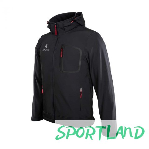 Kurtka Softshell Alpinus Stenshuvud czarna BR43371 L Kurtka Softshell Alpinus Stenshuvud czarna BR43371 L