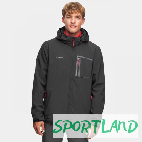 Kurtka Softshell Alpinus Stenshuvud czarna BR43371 L Kurtka Softshell Alpinus Stenshuvud czarna BR43371 L