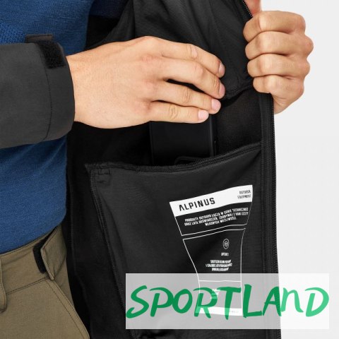 Kurtka Softshell Alpinus Stenshuvud czarna BR43371 XL Kurtka Softshell Alpinus Stenshuvud czarna BR43371 XL