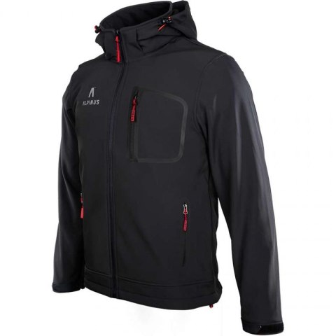 Kurtka Softshell Alpinus Stenshuvud czarna BR43371 XXXL Kurtka Softshell Alpinus Stenshuvud czarna BR43371 XXXL