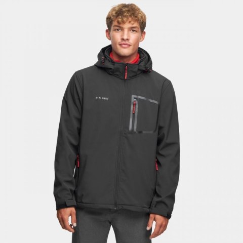 Kurtka Softshell Alpinus Stenshuvud czarna BR43371 XXXL Kurtka Softshell Alpinus Stenshuvud czarna BR43371 XXXL