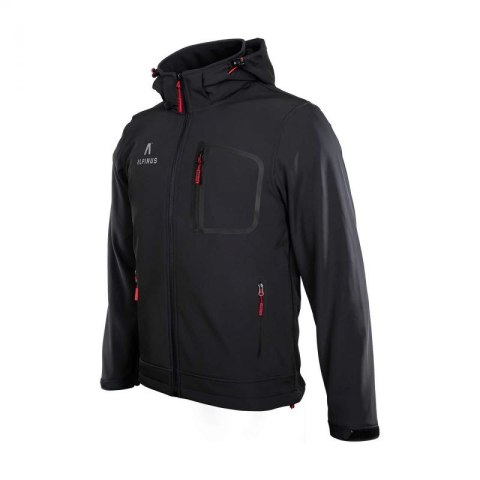 Kurtka Softshell Alpinus Stenshuvud czarna BR43371 M Kurtka Softshell Alpinus Stenshuvud czarna BR43371 M