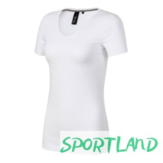 Koszulka Malfini Action V-neck W MLI-70100 biały 2XL