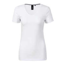 Koszulka Malfini Action V-neck W MLI-70100 biały 2XL
